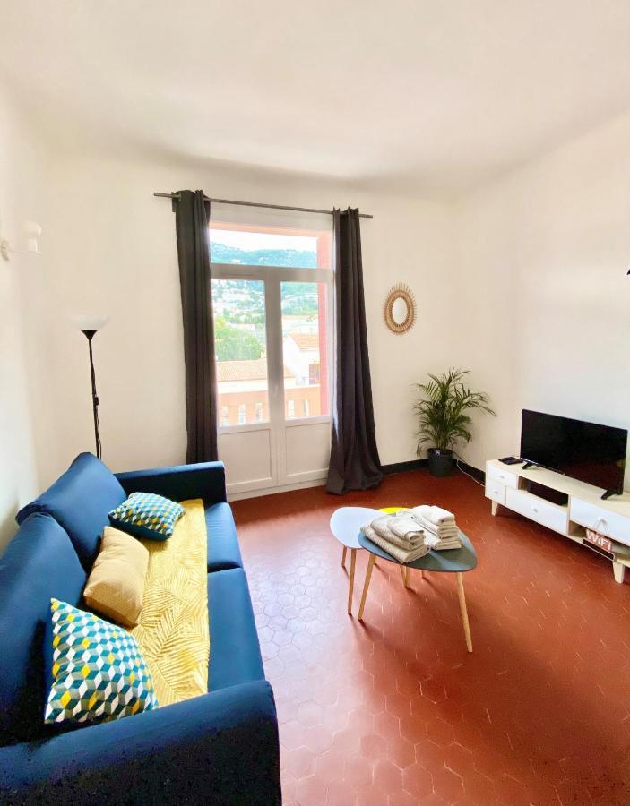 Vue Faron - Appart Cosy - Proche Telepherique/Gare Toulon Bagian luar foto